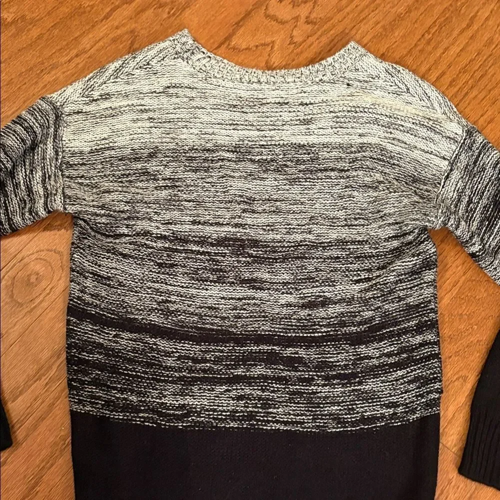 Active USA size medium sweater, white, and black and gray very soft